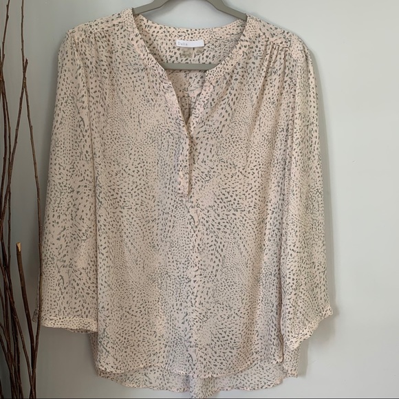 Dalia Tops - Dalia Semi Sheer Career Top Women’s Size XL